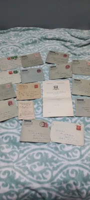 £35 • Buy WW2 Job Lot Handwritten Letters To Private / Soldiers Letters Love Letters (# 1)