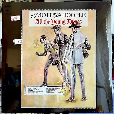 MOTT THE HOOPLE All Young Dudes SEALED! *ORIG 1972 US PRESS* Vinyl Record LP NOS • $149.99