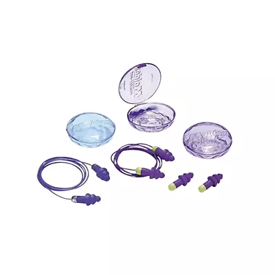 Moldex Rockets Reusable Earplugs Tpe Purple Uncorded - 50 Per BOX - 6400 • $126.68