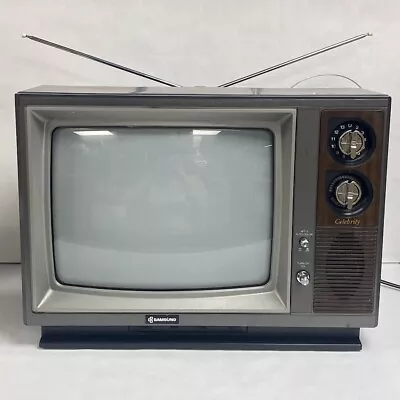 Samsung Celebrity TC3123MH CRT Color TV Retro Gaming Made In USA 1987 Vintage • $179.99