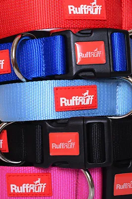 £2.99 • Buy 2 YEAR GUARANTEE RUFF RUFF Neoprene Padded 4 6 Foot Dog Lead Or Collar Colours!!