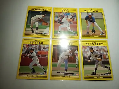 1991 Fleer Baseball Cards 251-500 Excellent You Choose (DS08-5) • $1.75