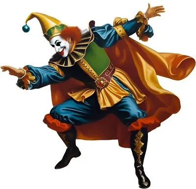 Wall Art Medievil Jester  • £1.50