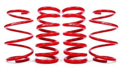 BMR Suspension Lowering Springs Set Of 4 Front Drag Fits Ford Mustang 15-21 Red • $276.65