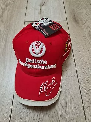 Ferrari Cap Vintage New Schumacher Cap Formula 1 Cap Official F1 Hat Cap Red • $99