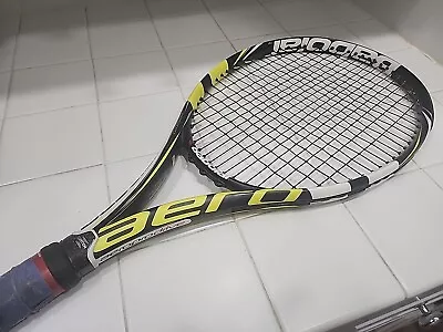 Babolat Aeropro Drive GT Used Tennis Racquet Grip Size 4_1/4 • $33