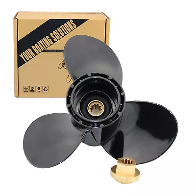 Boat Propeller 10 3/8x11 Fit Mercury Mariner Outboard Engines 9.9-25Hp 10 Spline • $59.60