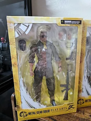 Metal Gear Solid Play Arts Kai Kazuhira Miller Kaz Peace Walker Unboxed • $1.25