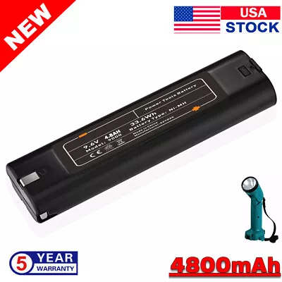 9.6Volt 48Ah Battery Replacement For MAKITA 9000 9001 632007-4 9102 4800mAH • $20.89