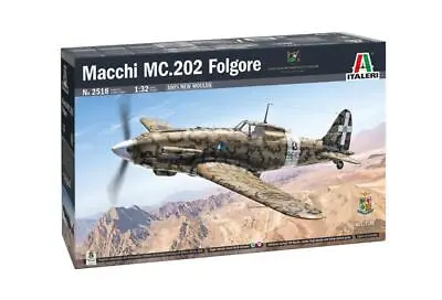 1:32 ITALERI Macchi Mc.202 Folgore Airplane Wwii Italia 1940 Kit IT2518 Model • $79.48