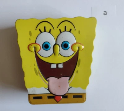 £4.41 • Buy Spongebob Squarepants Viacom 2003 Squidward Sandy Storage Tin