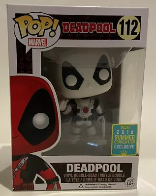 Funko Pop Marvel Deadpool White Suit Thumbs Up Summer Convention Exclusive • $31.99