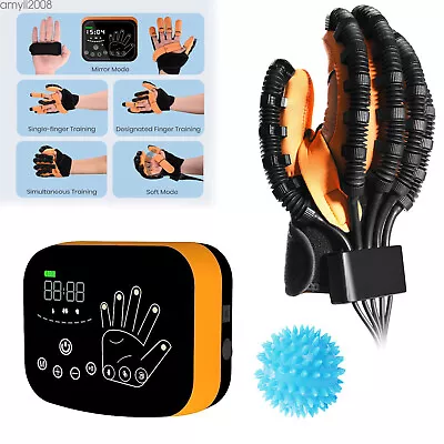 Rehabilitation Robot Gloves Trainer Hand Function For Finger Hemiplegia Recovery • $158