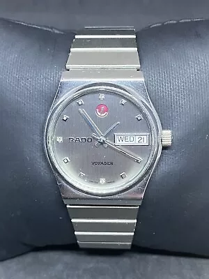 Vintage Rado Voyager Mens Watch Excellent Condition. Serviced • £35