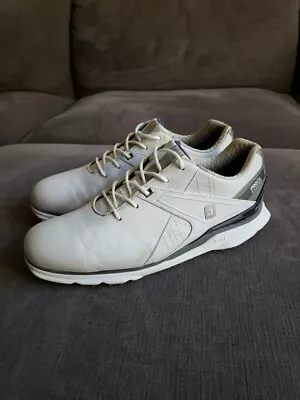 Footjoy Pro SL Carbon Mens White Golf Shoes 53104 Mens Size 11 • $39.99