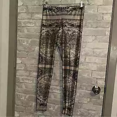 Blackmilk Ancient Maps Leggings Sz L #A3 • $50