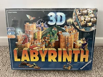RAVENSBURGER 3D Labyrinth Board Game Strategy 7+ Children - NEW & SEALED • £9.99