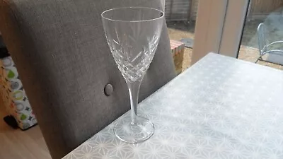 Edinburgh Crystal Signed Sutherland Wine Glass / Goblet 20 Cms / 8  • £9.99