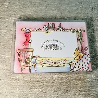 Classic POOH Frame Card Christmas Greeting Cards Seasons Greetings • $12.21