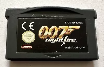 007 Nightfire Nintendo Game Boy Advance GBA Loose Cartridge Only PAL • £8.99