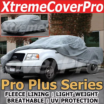 2013 Ford F150 SuperCrew 6.5ft Bed Car Cover W/Fleece Dark Gray • $77.99