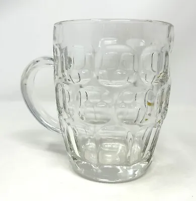 Vintage 1950s / 1960s Mitchell & Butler Glass Pint Tankard Ale Beer Glass • $25.25