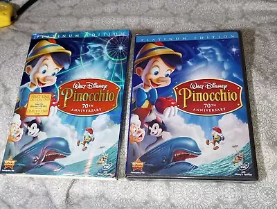 Pinocchio (DVD Two-Disc 70th Anniversary Platinum Edition) NEW • $4.99