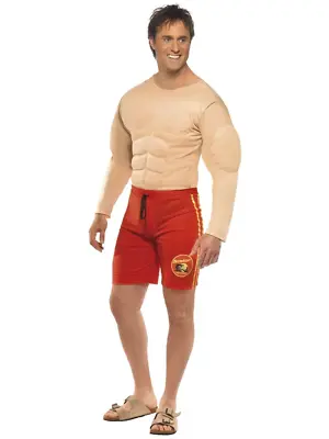 Baywatch Lifeguard Costume With Muscle Vest • £29.99