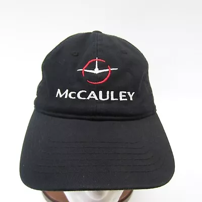 McCauley Hat - Black - Airplane Propellers -Strap Back • $11.02