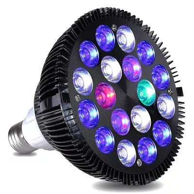 E27 LED Aquarium Spotlight Bulb Full Spectrum Fish Tank Marine Plant Lamp 12-54W • $258.21