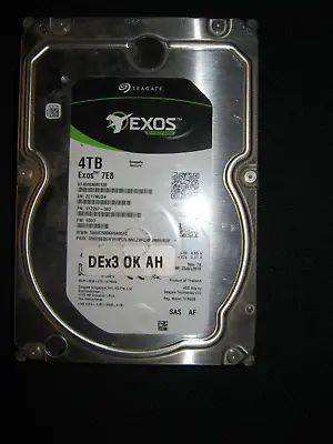 Seagate EXOS Enterprise ST4000NM0125 4TB 3.5  SAS 7200RPM Hard Drive • £39.95