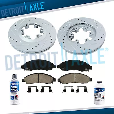 Front Drilled Rotors And Ceramic Brake Pads For Chevrolet Colorado Canyon Isuzu • $96.92