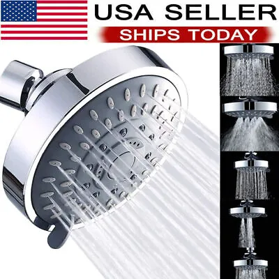 $13.75 • Buy Shower Heads Handheld Spray High Pressure Adjustable Showerhead Top Spray Bath