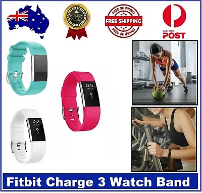 $9.95 • Buy For Fitbit Charge 2 Wrist Straps Wristband Best Replacement Silicon Watch Band