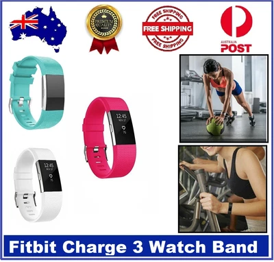 $9.95 • Buy For Fitbit Charge 2 Wrist Straps Wristband Best Replacement Silicon Watch Band