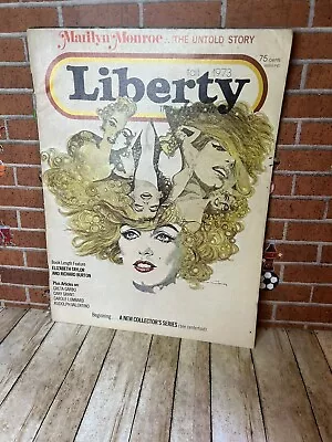 Marilyn Monroe LIBERTY Magazine FALL 1973 MONROE THE UNTOLD STORY BB1 • $12.49