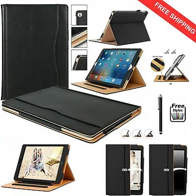 Leather Magnetic TAN Case Stand Cover For IPad 9.7/10.2/10.5/10.9/11/12.9/Mini • £9.99