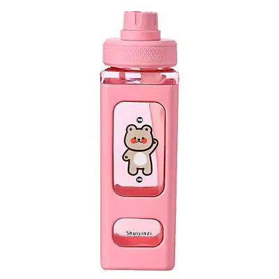 23.6 Oz Large Capacity Bottle With Straw & Lovely Sticker Large Water Bottle • £7.99