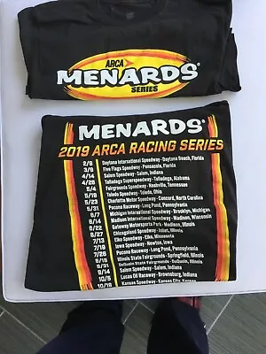 MENARDS 2019 ARCA RACING SERIES T SHIRT NEW In PACKAGE With FREE SHIPPING! • $6.99