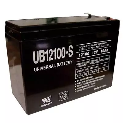 12V 10AH SLA Battery Replaces Electric Scooter Schwinn S180 / S500 • $45.12