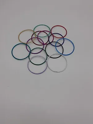  Mini Craft Rings Metal Hoop Small Circle DreamCatcher Disc Decoration.  • £2.99