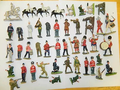 Job Lot Of Vintage Britains & Other Makers Lead Soldiers                 Ap4 • £9.99