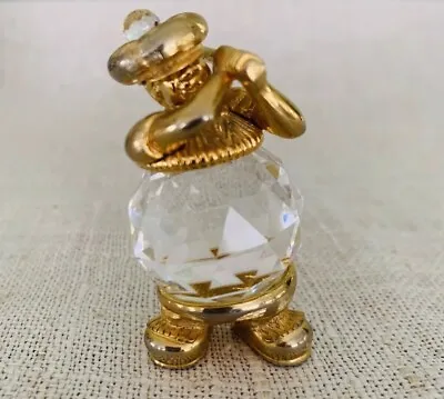 Vintage Swarovski Collectible Golf Trimlite Golfer Figurine Crystal Stylish 2” • $35