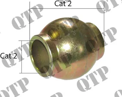 £7.95 • Buy Ford / New Holland / Massey Ferguson Tractor Quick Hitch Top Link Ball. (Cat 2)