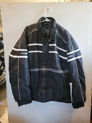 Fulmer  Biker Rider Snowmobile Motorcycle Heavy Jacket Size M Black • $31