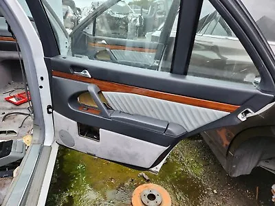 Mercedes-Benz W140 S320 Rear Door Trim Wooden Switch Insert Panel Palomino OEM • $45.99