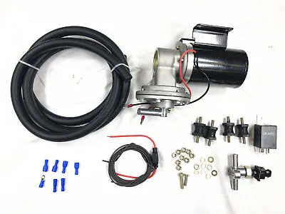 $178.66 • Buy Universal 12V Electric Vacuum Pump Kit +Hardware GM Ford Chevy For Brake Booster