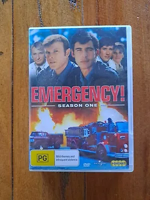 EMERGENCY Season 1 One DVD Region 4 Medical Drama 2005 Rare Vgc FREE POSTAGE Au  • $15.85