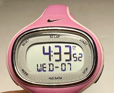 NIKE IMARA KYLO RUN WR0138 40mm PINK DIGITAL SPORTS WATCH NO BOX • $42