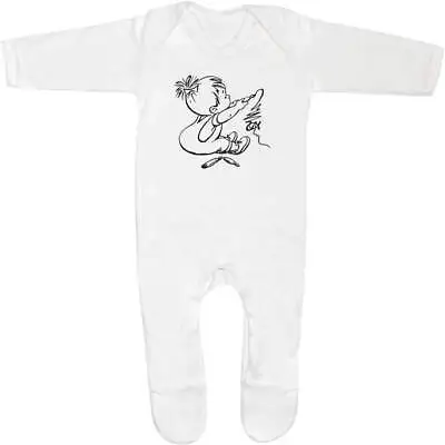'Toddler Painting' Baby Romper Jumpsuits / Sleep Suits (SS027011) • £9.99